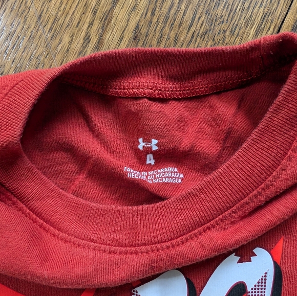 Under Armour boys UA Hero Status short sleeve tee - Picture 2 of 3
